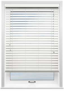 Ecowood, Pure White Satin - Venetian Blind